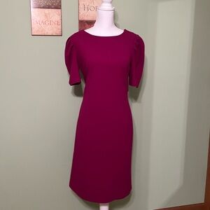 NWT Apt. 9 Plum Knee Length Sheath Dress - Size M - Christmas Gift